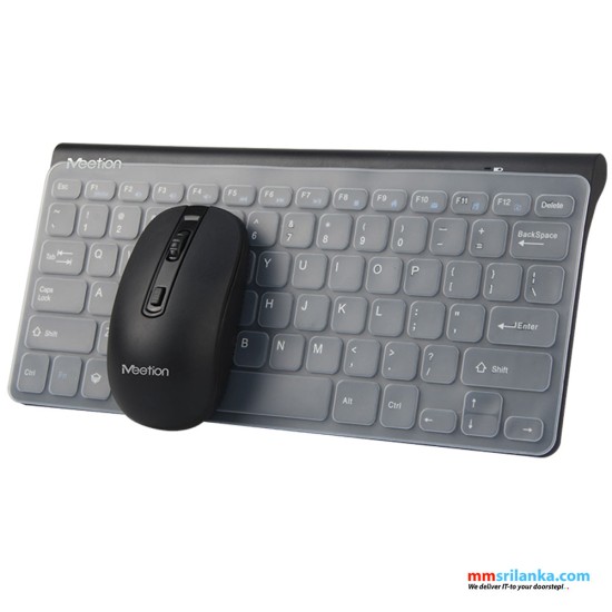 Meetion MTMini 4000 Mini Keyboard & Mouse Combo Pack (6M)